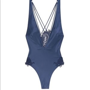 BNWT Victoria’s Secret Luxe lingerie dragon lace bodysuit